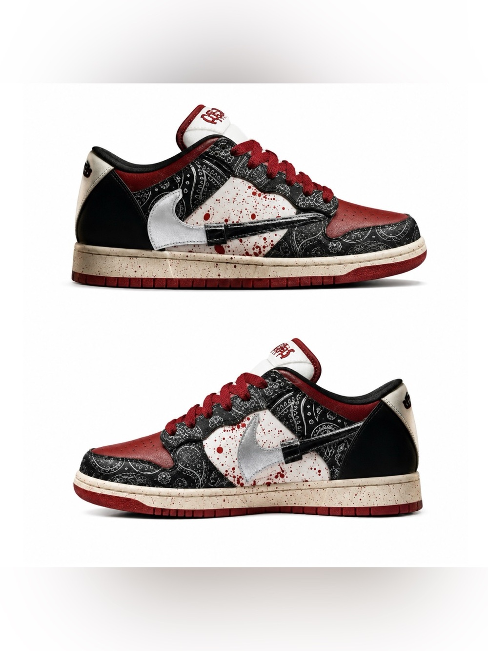 ColdSins Ghost Killers by Travis Scott men’s sneakers